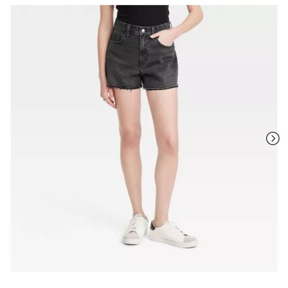 🆕🩳High-Rise '90s Cutoff Jean Shorts from Universal Thread - Picture 2 of 7